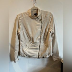 Beige Apt. 9 zip up jacked in size medium